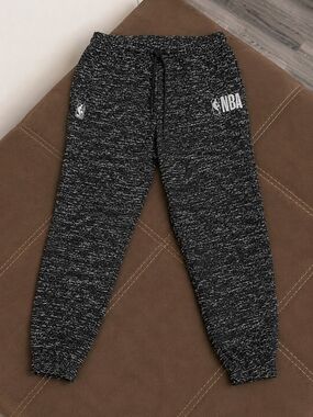 NBA Black & White Space-Dye Kids Jogger Pants
